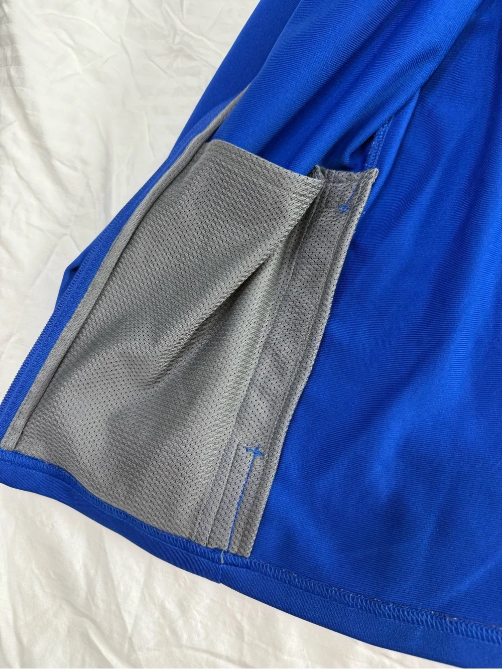 Under Armour Boy’s Royal Blue and Gray Performance Full-Zip Jacket